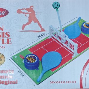 Simarr Lawn Tennis Battle Game Set for Kids | 2 Player Indoor Tennis Game | 70 cm Court | Age 5+