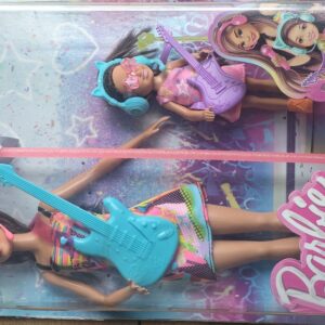 Barbie Music Doll with Guitar & Toddler Doll Playset | Mattel
