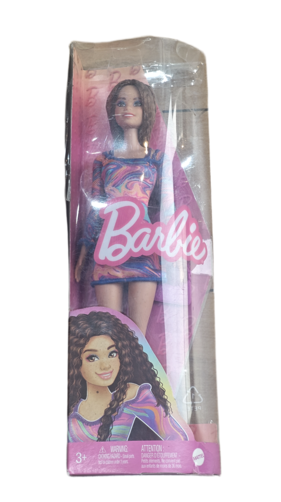Barbie Fashion Doll with Stylish Printed Dress | Mattel | 3+ Years