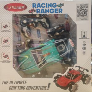 Simarr Racing Ranger 360° Drift RC Car – Rechargeable Remote Control Stunt Car with Mecanum Wheels & LED Lights | APJ Toys Gurugram