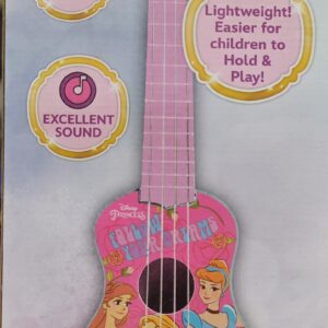 Disney Princess kriiddaank My First Guitar for Kids | Lightweight Musical Toy Guitar | Excellent Sound | Age 3+