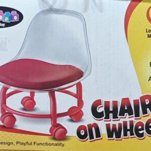 Chair on Wheels – 360° Swivel Rolling Chair for Kids