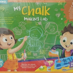 Exploe My Chalk Making Lab – STEM DIY Chalk Making Kit for Kids (Age 8+) | Make Colourful & Scented Chalk at Home | Educational Science Toy