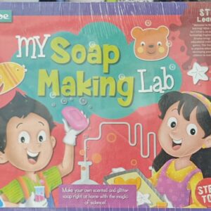 Exploe My Soap Making Lab – STEM DIY Soap Making Kit for Kids (Age 8+) | Make Colourful, Scented & Glitter Soaps | Educational Science Toy