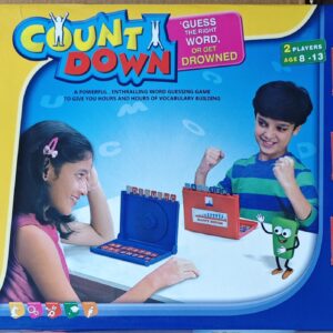 Countdown Word Guessing Game for Kids & Family | 2 Player Educational Vocabulary Board Game | Age 8+ | Zephyr