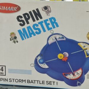 Simarr Spin Master Battle Set | 2-4 Player Spinning Top Arena Game | Battle Tops Toy for Kids 5+ | Indoor Action Game