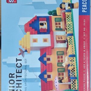 Peacock Senior Architect Interlocking Architectural Set – 610 Pieces