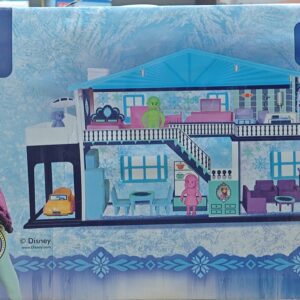Toyzone Disney Frozen Elsa Party Home Doll House Playset with Furniture & Accessories for Kids | Pretend Play Toy | Age 3+ Years