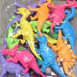 KV Toys Dinosaur World Toy Set | Colourful Dinosaur Figures with Trees & Eggs | 3+ Years
