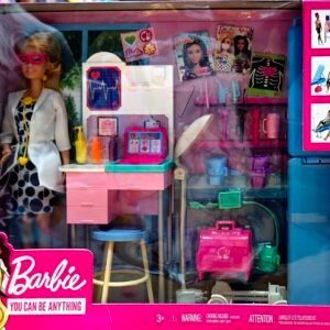 Barbie Doctor Doll & Clinic Playset — APJ Toys